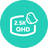 2.5K QHD/135° Wide Angle