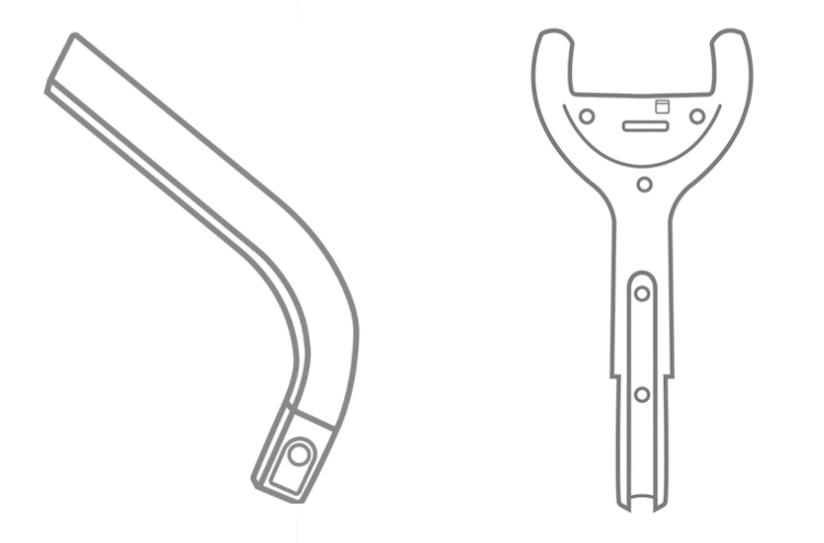 CuboAi Monitor 3- U-Shaped Camera Holder + L-Shaped Stand Element